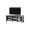 Meuble TV 160 cm CONSTANCE avec 2 portes et 2 niches