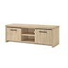 Meuble TV 160 cm THEMIS en décor chêne ivoire