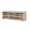 Meuble TV 160 cm THEMIS en décor chêne ivoire
