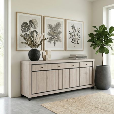 Buffet contemporain 224 cm MAGIKA