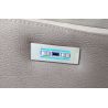 Canapé 3 places en tissu bicolore 206 cm SUSY avec 2 relax électriques