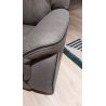 Fauteuil 1 place DOVER en tissu avec relax électrique