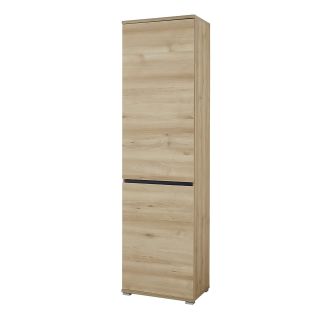 Armoire d’entrée LISANDRE 200 cm coloris hêtre