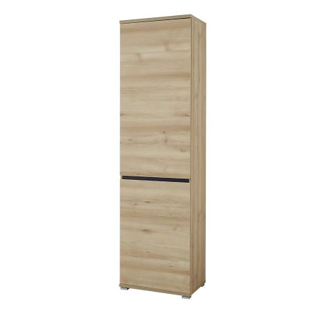 Armoire d’entrée LISANDRE 200 cm coloris hêtre