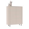 Buffet haut 2 portes LAGUNA en coloris cachemire