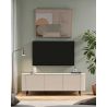 Meuble TV 180 cm LAGUNA avec 3 portes en coloris cachemire