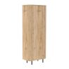 Colonne 80 cm LUCIUS avec 1 porte en décor chêne cadiz