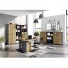 Etagère de bureau 4248 PRADES en coloris graphite