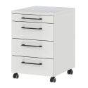Caisson de bureau 4251 PRADES en coloris gris clair et graphite