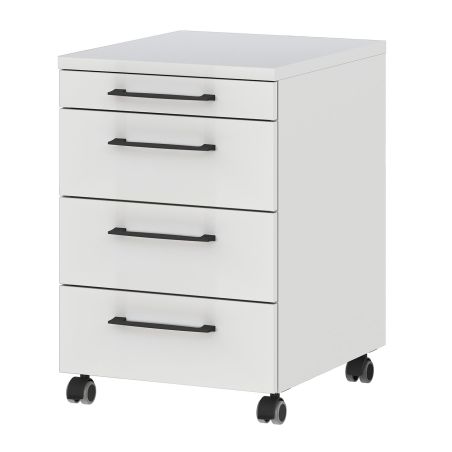 Caisson de bureau 4251 PRADES en coloris gris clair et graphite