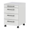 Caisson de bureau 4251 PRADES en coloris gris clair et graphite
