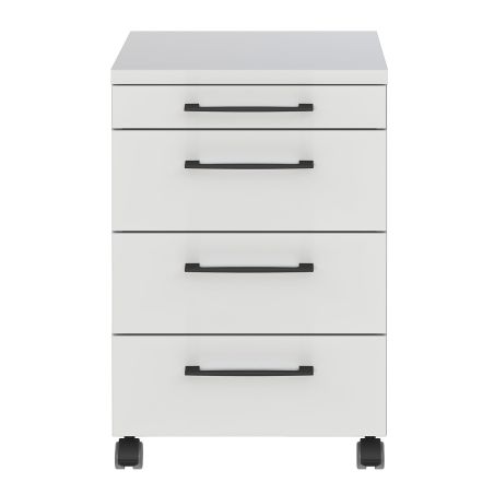 Caisson de bureau 4251 PRADES en coloris gris clair et graphite