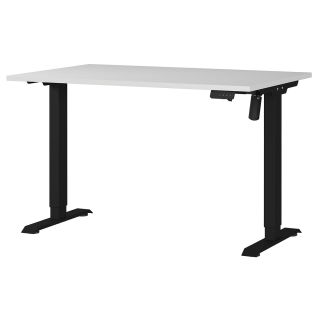 Bureau 8022 PRADES 120 cm réglable en hauteur électriquement, coloris gris clair