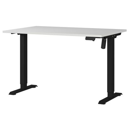 Bureau 8022 PRADES 120 cm réglable en hauteur électriquement, coloris gris clair