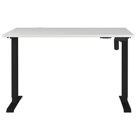 Bureau 8022 PRADES 120 cm réglable en hauteur électriquement, coloris gris clair