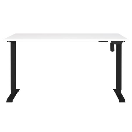 8023 PRADES 140 cm réglable en hauteur électriquement, coloris blanc