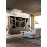 Gijon, tv-buffet 180 cm - 2-portes + 2-tiroirs + plinthe