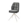 Bell, chaise - pietement creme - pivotante - confort ressorts - Calabria - Henders and Hazel