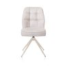 Bell, chaise - pietement creme - pivotante - confort ressorts - Calabria - Henders and Hazel