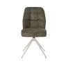 Bell, chaise - pietement creme - pivotante - confort ressorts - Calabria - Henders and Hazel