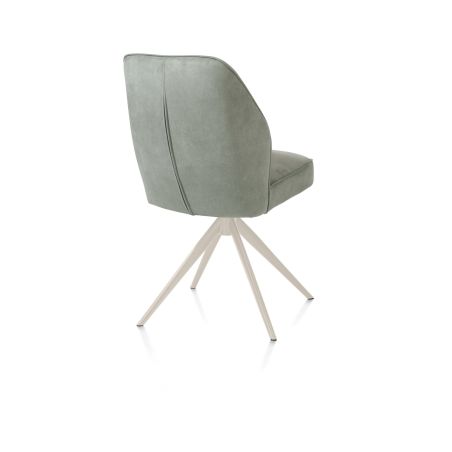 Bell, chaise - pietement creme - pivotante - confort ressorts - Calabria - Henders and Hazel