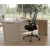 Bureau droit ITALIC en 120 cm ou 140 cm ou 160 cm proposé 2 finitions