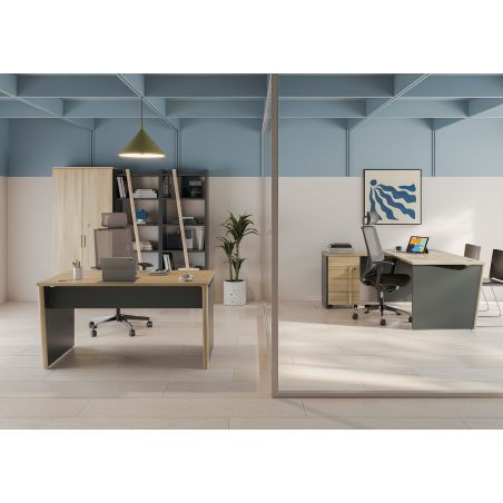 Retour pour bureau ITALIC proposé 2 finitions
