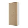 Armoire 2 portes ITALIC proposée en 2 finitions