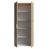 Armoire 2 portes ITALIC proposée en 2 finitions