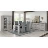 Buffet 223 cm SAWYER en décor chêne gris