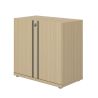 Rangement bas 2 portes E-MOTION chêne structuré