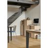 Rangement bas 2 portes E-MOTION chêne structuré