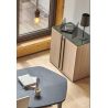 Rangement bas 2 portes E-MOTION chêne structuré