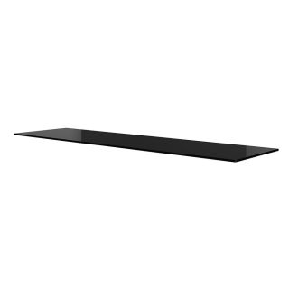 Option top verre noir pour crédence 160 cm E-MOTION
