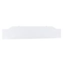 Voile de fond blanc SUNDAY pour bureau droit 140 cm ou 160 cm