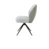 Bell, chaise - piétement rough offblack - pivotante - relax - confort ressorts - combi Cala