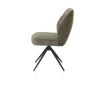 Bell, chaise - piétement rough offblack - pivotante - relax - confort ressorts - combi Cala