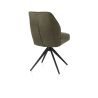 Bell, chaise - piétement rough offblack - pivotante - relax - confort ressorts - combi Cala