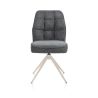 Bell, chaise - piétement crème - pivotante - relax - confort ressorts - combi Calabria/Vada