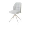 Bell, chaise - piétement crème - pivotante - relax - confort ressorts - combi Calabria/Vada