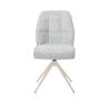 Bell, chaise - piétement crème - pivotante - relax - confort ressorts - combi Calabria/Vada
