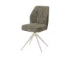 Bell, chaise - piétement crème - pivotante - relax - confort ressorts - combi Calabria/Vada