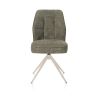 Bell, chaise - piétement crème - pivotante - relax - confort ressorts - combi Calabria/Vada