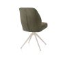 Bell, chaise - piétement crème - pivotante - relax - confort ressorts - tissu Calabria