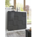 Vaisselier-BAR design 121 cm DAMIEN GRIS
