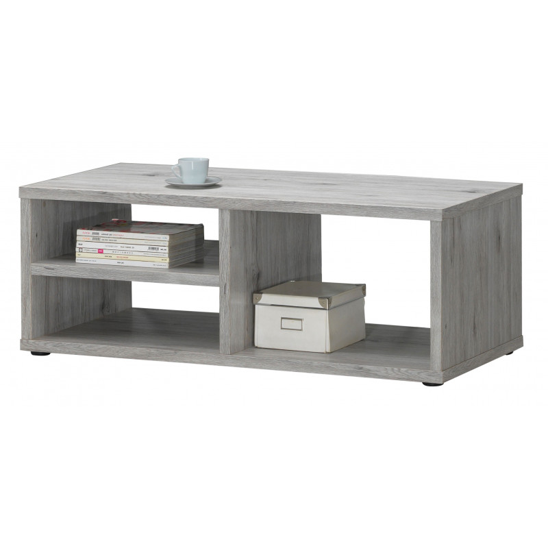 Table basse STAR YVAN 120 cm avec 3 niches