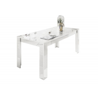 Table VENEZIA BLANC 180/90 cm