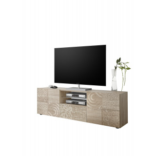 Meuble TV 2 portes - 1...