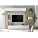 Ensemble meuble TV design SIROCCO - compo 2 - 285 x 187 cm