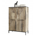 Bar Maggi 106 cm de style industriel